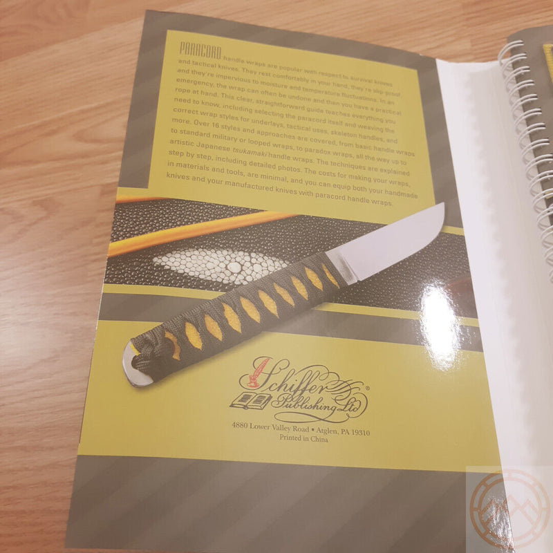 Paracord Knife Handle Wraps Book Complete Tactical To Asian Styles Spiral-Bound 437 -Books - Survivor Hand Precision Knives & Outdoor Gear Store