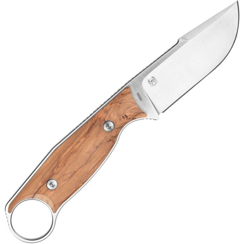 Real Steel Furrier Fixed Knife 3" Bohler N690 Steel Skinner Blade Olive Wood Handle 3611W -Real Steel - Survivor Hand Precision Knives & Outdoor Gear Store