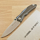 Real Steel Horus Liner Folding Knife 3.75" 14C28N Sandvik Steel Blade G10 Handle 7432 -Real Steel - Survivor Hand Precision Knives & Outdoor Gear Store