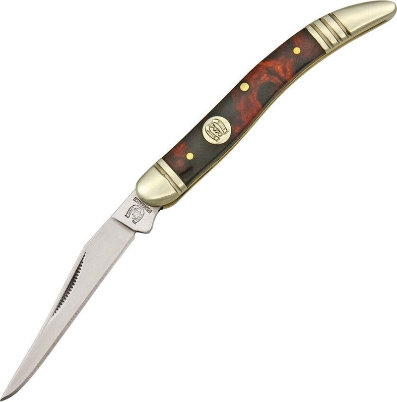 Rough Ryder Baby Folding Knife Stainless Steel Blade Imitation Tortoise Shell Handle 505 -Rough Ryder - Survivor Hand Precision Knives & Outdoor Gear Store