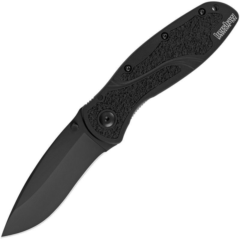 Kershaw Blur Linerlock Folding Knife 3.5" 14C28N Stainless Steel Blade Aluminum Handle 1670BLK -Kershaw - Survivor Hand Precision Knives & Outdoor Gear Store