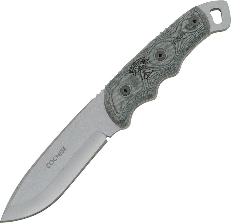 TOPS Cochise Ranger Fixed Knife 4.5" 1095HC Steel Full Tang Blade Micarta Handle 55 -TOPS - Survivor Hand Precision Knives & Outdoor Gear Store
