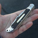 Cold Steel Ranch Boss II Folding Knife 4" SK-5 Carbon Steel Blade Bone Handle 20NPM1 -Cold Steel - Survivor Hand Precision Knives & Outdoor Gear Store