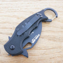 Fox Rescue Karambit Linerlock Folding Knife 2.63" N690 Steel Blade G10 Handle 599RS -Fox - Survivor Hand Precision Knives & Outdoor Gear Store