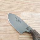 TOPS Bull Trout Fixed Knife 2.75" 154CM Steel Blade Brown Burlap Micarta Handle BLTT01 -TOPS - Survivor Hand Precision Knives & Outdoor Gear Store