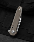 Bestech Knives Syntax Liner Folding Knife 2.88" 154CM Steel Blade Beige G10 Handle KG41B -Bestech Knives - Survivor Hand Precision Knives & Outdoor Gear Store