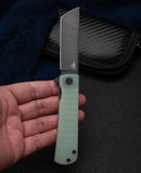 Bestech Knives Titan Linerlock Folding Knife 3" D2 Tool Steel Blade Jade G10 Handle KG49A4 -Bestech Knives - Survivor Hand Precision Knives & Outdoor Gear Store