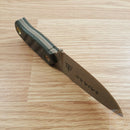 TOPS Baja Fixed Knife 3.25" 1095HC Steel Full Tang Blade Canvas Micarta Handle BAJA03 -TOPS - Survivor Hand Precision Knives & Outdoor Gear Store