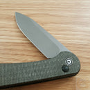 Civivi Elementum Folding Knife 3.5" 14C28N Sandvik Steel Blade Micarta Handle C2103C -Civivi - Survivor Hand Precision Knives & Outdoor Gear Store