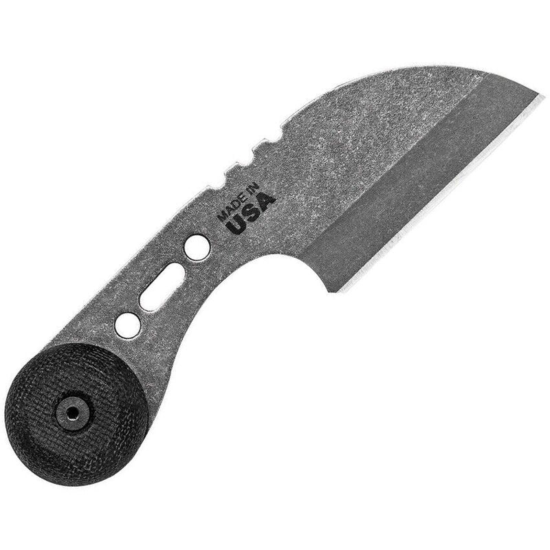 TOPS 3 Bros Neck Fixed Knife 2" 1095HC Steel Blade Black Canvas Micarta Handle 3BR03 -TOPS - Survivor Hand Precision Knives & Outdoor Gear Store