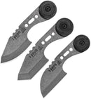 TOPS 3 Bros Combo Set Fixed Knife 2" 1095HC Steel Blade Canvas Micarta Handle 3BRCMB -TOPS - Survivor Hand Precision Knives & Outdoor Gear Store