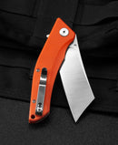 Bestech Knives Cubis Linerlock Folding Knife 3.13" D2 Tool Steel Blade Orange G10 Handle KG42D -Bestech Knives - Survivor Hand Precision Knives & Outdoor Gear Store