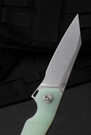 Bestech Knives TEXEL Folding Knife 3.25" D2 Tool Steel Blade Jade G10 Handle G21B1 -Bestech Knives - Survivor Hand Precision Knives & Outdoor Gear Store