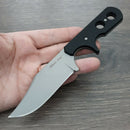 Cold Steel Mini Tac Fixed Knife 3.63" 8Cr13MoV Steel Blade Black Griv-Ex Handle 49HCF -Cold Steel - Survivor Hand Precision Knives & Outdoor Gear Store