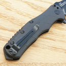 Kershaw RJ Tactical Liner Folding Knife 3" 8Cr13MoV Steel Blade Black GRN Handle 1987 -Kershaw - Survivor Hand Precision Knives & Outdoor Gear Store