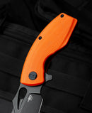 Bestech Knives Lizard Liner Folding Knife 2.5" D2 Tool Steel Blade Orange G-10 Handle KG39D -Bestech Knives - Survivor Hand Precision Knives & Outdoor Gear Store