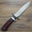 Frost Cutlery Bowie Fixed Knife 10" Stainless Clip Point Blade Frostwood Handle 18316FW -Frost Cutlery - Survivor Hand Precision Knives & Outdoor Gear Store