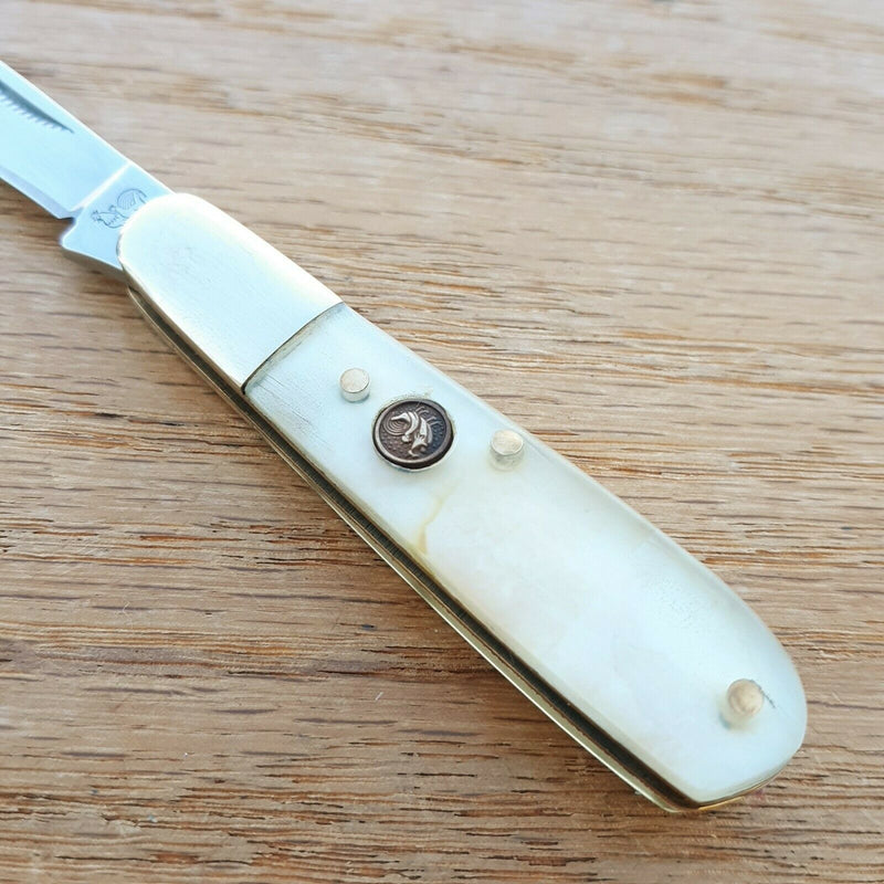 Hen & Rooster Folding Knife 1.75" Stainless Steel Blade Mother Of Pearl Handle 241MOP -Hen & Rooster - Survivor Hand Precision Knives & Outdoor Gear Store