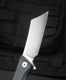 Bestech Knives Cubis Folding Knife 3.13" D2 Tool Steel Blade Black Canvas Micarta Handle KG42A -Bestech Knives - Survivor Hand Precision Knives & Outdoor Gear Store