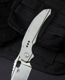 Bestech Knives Exploit Folding Knife 3.13" S35VN Steel Blade Gray Titanium Handle KT2005A -Bestech Knives - Survivor Hand Precision Knives & Outdoor Gear Store
