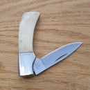 Rough Ryder Lockback Folding Knife Stainless Steel Blade White Smooth Bone Handle 135 -Rough Ryder - Survivor Hand Precision Knives & Outdoor Gear Store