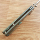 QSP Knife Penguin Linerlock Folding Knife 3" 154CM Steel Blade Titanium Handle 130X -QSP Knife - Survivor Hand Precision Knives & Outdoor Gear Store