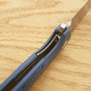 Fox Core Linerlock Folding Knife 3.13" Bohler N690 Steel Blade Blue FRN Handle 604BL -Fox - Survivor Hand Precision Knives & Outdoor Gear Store