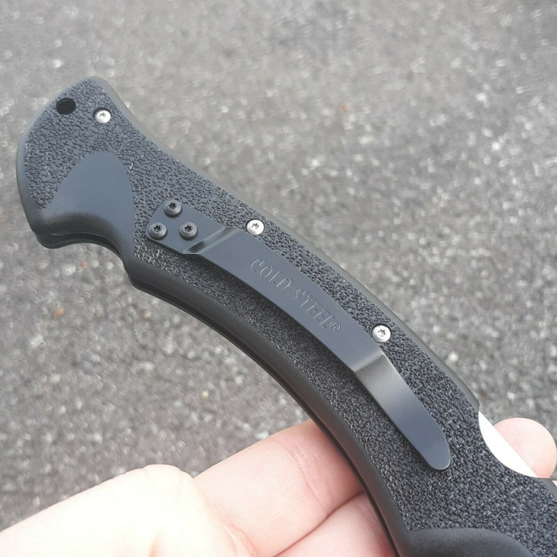 Cold Steel Rajah 2 Folding Knife 6" Stonewash AUS-10A Steel Blade Griv-Ex Handle 62JL -Cold Steel - Survivor Hand Precision Knives & Outdoor Gear Store