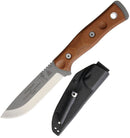 TOPS Fieldcraft BOB Hunter Fixed Knife 4.75" 154CM Steel Full Blade Tan Micarta BROS154TC -TOPS - Survivor Hand Precision Knives & Outdoor Gear Store