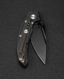 Bestech Knives Exploit Folding Knife 3.13" S35VN Steel Blade Black Titanium/Carbon Fiber Handle KT2005G -Bestech Knives - Survivor Hand Precision Knives & Outdoor Gear Store