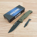 Cold Steel Air Lite Lock Folding Knife 3.5" AUS-10A Steel Blade OD Green G10 Handle 26WDODBK -Cold Steel - Survivor Hand Precision Knives & Outdoor Gear Store
