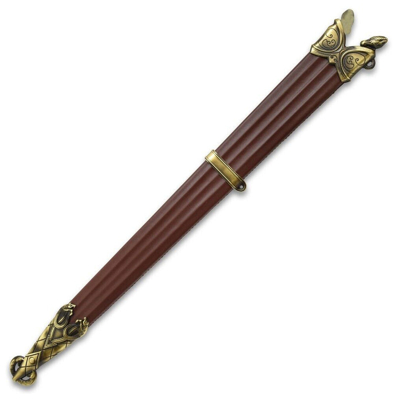 United Cutlery LOTR Sword Of Eomer Scabbard Reproduction Wood Core Wrapped In PVC Leather And Brass-Plating 3522 -United Cutlery - Survivor Hand Precision Knives & Outdoor Gear Store