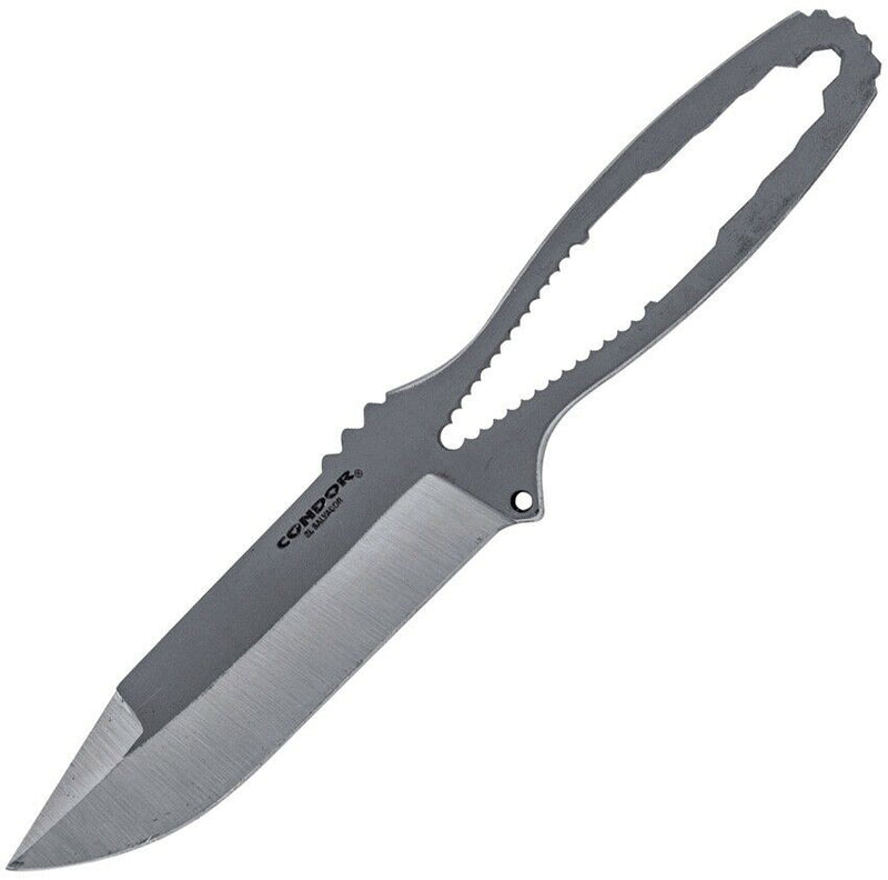 Condor Bikers Fixed Knife 4.75" 1075HC Steel One Piece Construction Blade TK803472HC -Condor - Survivor Hand Precision Knives & Outdoor Gear Store