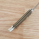 Rough Ryder Leg Pocket Knife 440 Steel Clip Blade Brown Burlap Micarta Handle 2335 -Rough Ryder - Survivor Hand Precision Knives & Outdoor Gear Store