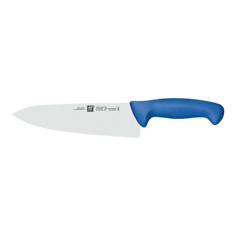 Henckels Zwilling Twin Master Kitchen Chef's Knife 8" Stainless Steel Blade Blue Plastic Handle 32108204 -Henckels Zwilling - Survivor Hand Precision Knives & Outdoor Gear Store