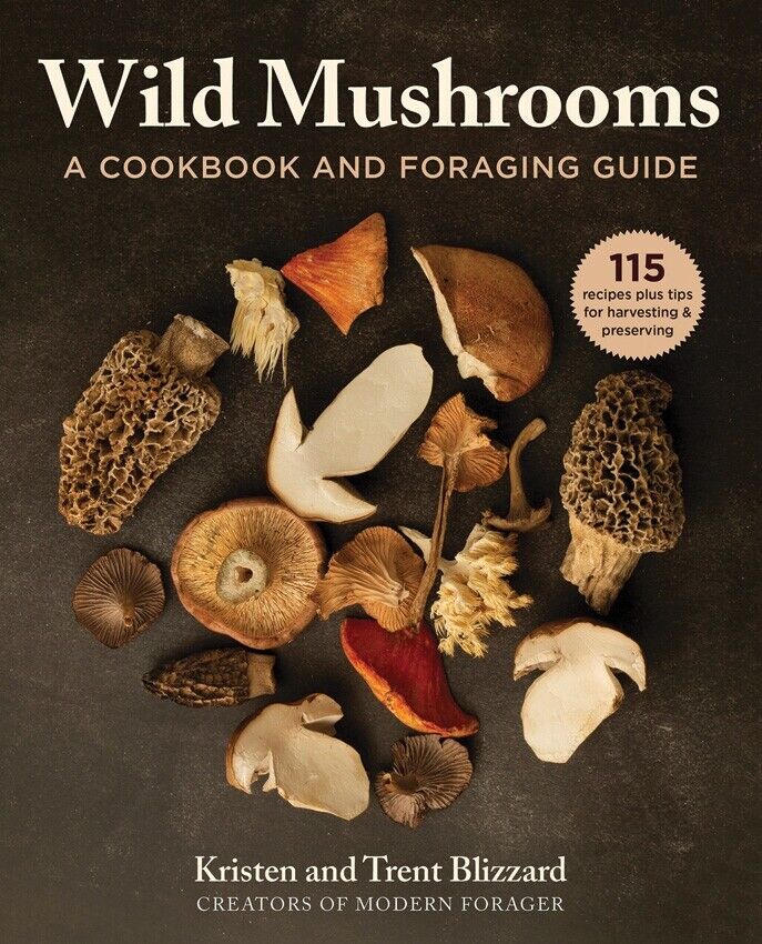 Wild Mushrooms Hand Book Cooking Foraging 115 Recipes Preserve Harvesting Safety 425 -Books - Survivor Hand Precision Knives & Outdoor Gear Store