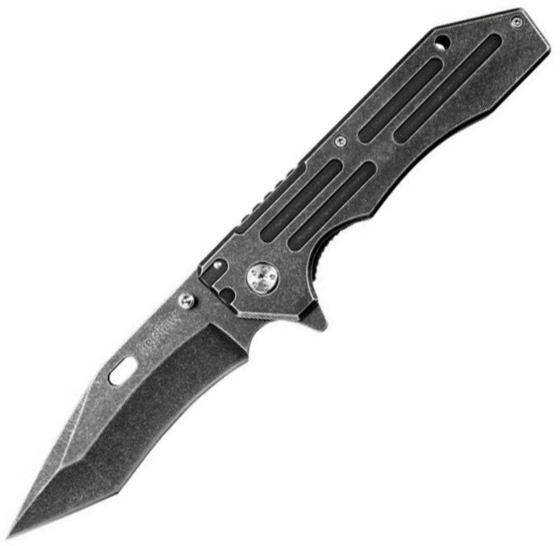 Kershaw Lifter Framelock Folding Knife 3.25" 3Cr13 Steel Blade Stainless Handle KS1302BW -Kershaw - Survivor Hand Precision Knives & Outdoor Gear Store