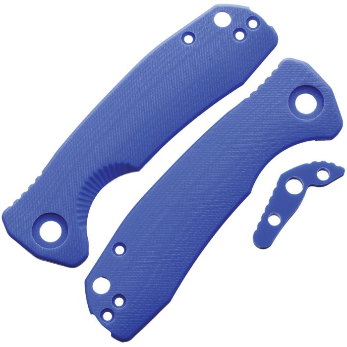 Honey Badger Knives Blue G10 Handle Set Small Is Only Compatible With Brand 4059 -Honey Badger Knives - Survivor Hand Precision Knives & Outdoor Gear Store
