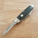 Rough Ryder Cattleman Pocket Knife 440 Steel Clip/Pen Blades Black Micarta Handle 2380 -Rough Ryder - Survivor Hand Precision Knives & Outdoor Gear Store