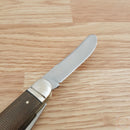 Rough Ryder Sowbelly Trapper Pocket Knife 440 Steel Blades Brown Burlap Micarta Handle 2332 -Rough Ryder - Survivor Hand Precision Knives & Outdoor Gear Store