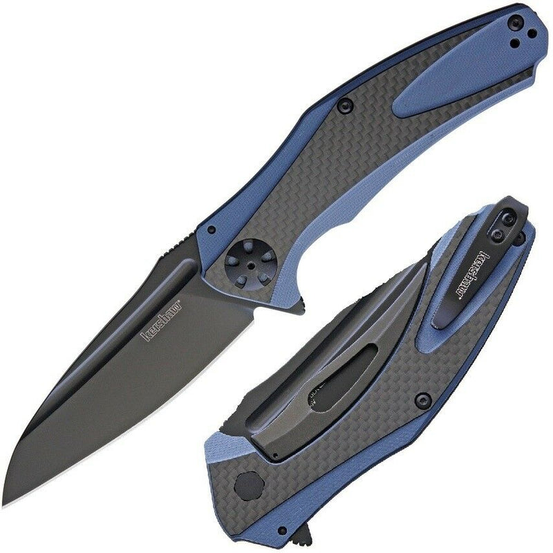 Kershaw Natrix Folding Knife 3.75" 8Cr13MoV Steel Blade G10/Carbon Fiber Handle S7008CFBLK -Kershaw - Survivor Hand Precision Knives & Outdoor Gear Store