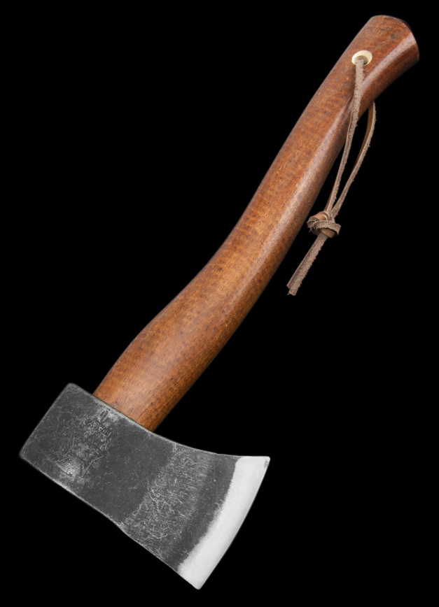 Fox Yankee Fixed 3.15" C45 Steel Axe Head Blade Hickory Wood Finishing Walnut Handle 700 -Fox - Survivor Hand Precision Knives & Outdoor Gear Store