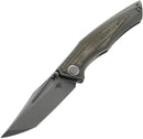Bestech Knives Togatta Folding Knife 3.75" Bohler M390 Steel Blade Gray Titanium/Green Micarta Handle KT2102D -Bestech Knives - Survivor Hand Precision Knives & Outdoor Gear Store