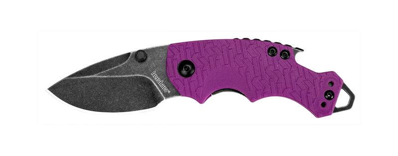 Kershaw Shuffle Folding Knife 2.38" 8Cr13MoV Stainless Blade Purple GRN Handle 8700PURBW -Kershaw - Survivor Hand Precision Knives & Outdoor Gear Store