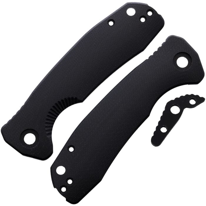 Honey Badger Knives Handle Sets Medium Black G10 Is Only Compatible With Brand 4035 -Honey Badger Knives - Survivor Hand Precision Knives & Outdoor Gear Store