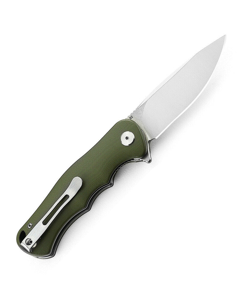 Bestech Knives Bobcat Folding Knife 3.25" D2 Tool Steel Blade Green G10 Handle KG22B1 -Bestech Knives - Survivor Hand Precision Knives & Outdoor Gear Store