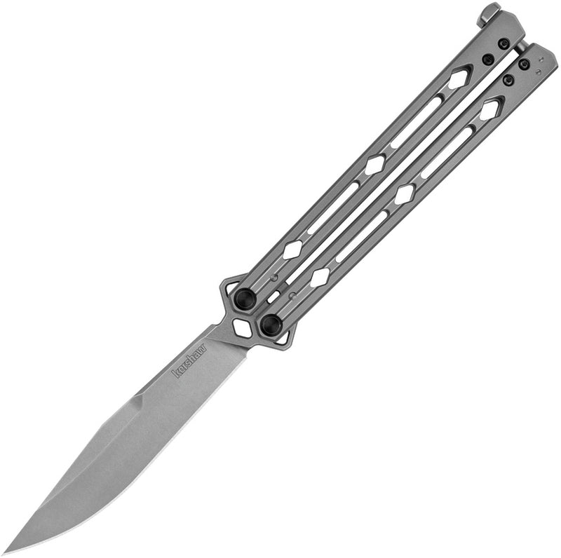 Kershaw Lucha Folding Knife 4.63" 14C28N Steel Blade Stainless Steel Handle 5150 -Kershaw - Survivor Hand Precision Knives & Outdoor Gear Store