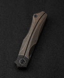 Bestech Knives THYRA Folding Knife 3.5" M390 Steel Blade Titanium/Carbon Fiber T2106C -Bestech Knives - Survivor Hand Precision Knives & Outdoor Gear Store