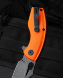 Bestech Knives Lizard Liner Folding Knife 2.5" D2 Tool Steel Blade Orange G-10 Handle KG39D -Bestech Knives - Survivor Hand Precision Knives & Outdoor Gear Store