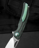 Bestech Knives Falko Folding Knife 3.75" 154CM Steel Blade Carbon Fiber/G10 Handle L01C -Bestech Knives - Survivor Hand Precision Knives & Outdoor Gear Store